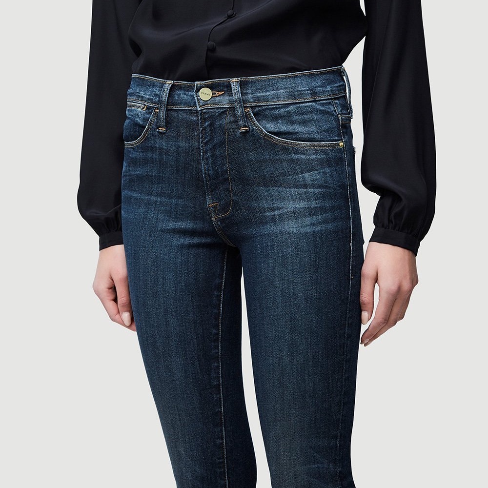 FRAME Le High Skinny Harvard